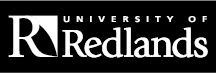 UR logo white with black background