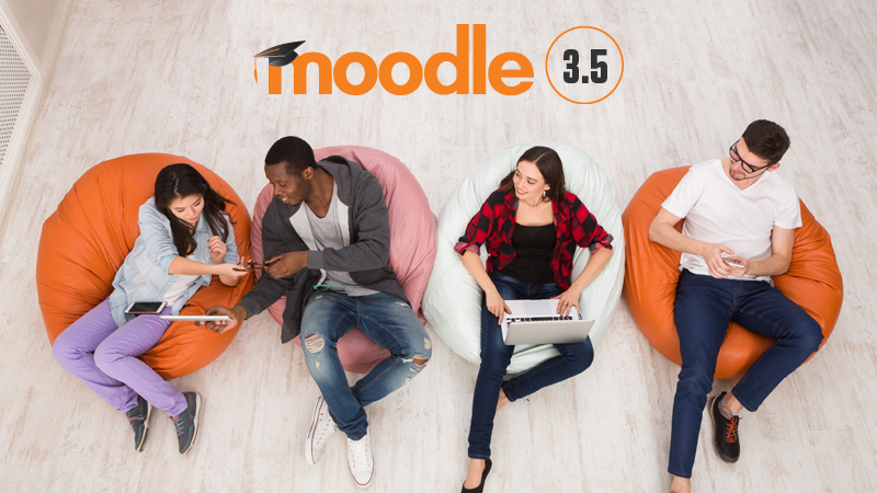 Moodle 3.5 Logo